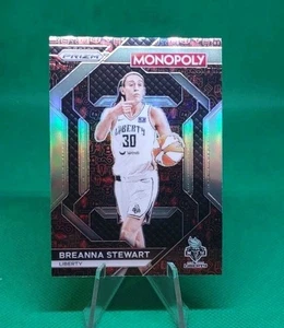 2024 Panini Prizm Wnba Monopoly Red Classic Icons Breanna Stewart New York... - Picture 1 of 1
