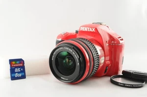 PENTAX K-x 12.4 MP Digital SLR Camera Red / 18-55mm Lens / SD From Japan #373 - Picture 1 of 21