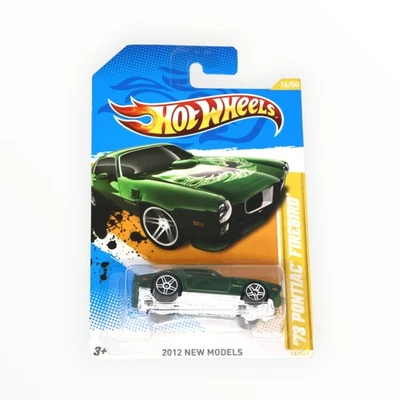 Hot Wheels '73 Pontiac Firebird 16/247 - Green - 2012 Mainline A - Image 1 of 4