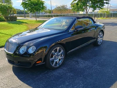 2008 Bentley Continental GT 2dr Convertible Clean Carfax Florida Car - Image 1 of 4