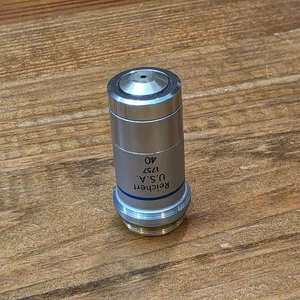 Reichert 40x 0.66 Neoplan Microscope Objective #1757 USA - Picture 1 of 7