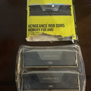 Corsair Vengeance RGB 32gb DDR5 Ram I have not tested them - Afbeelding 1 van 4