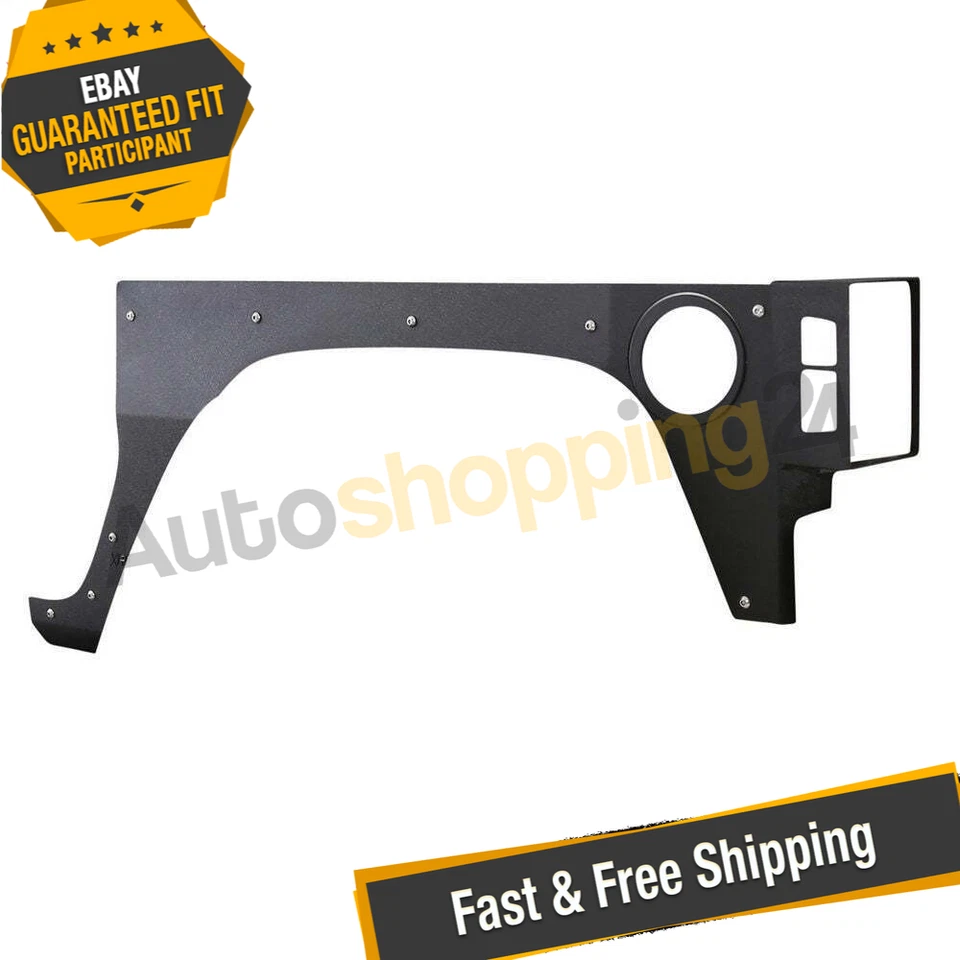 Smittybilt 76981 XRC Rear Quarter Panel Armor Skins for 07-18 Jeep Wrangler JK Foto 1 de 4