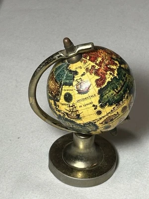 Globo Marinero Antiguo Italiano Miniatura~Veleros/Criaturas Mitológicas~Japón Foto 1 de 4