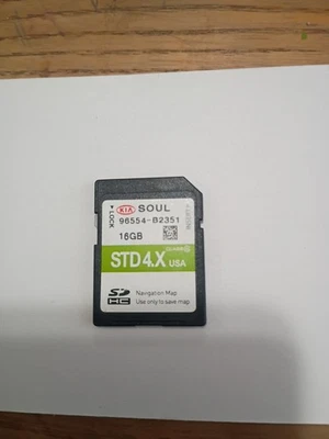 K i a S o u l Nav SD Card 96554-B2351 USED - Image 1 of 3