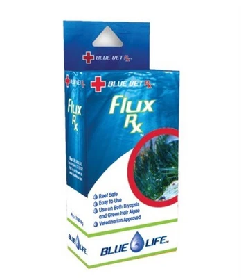 BLUELIFE VET Blue Life Flux Rx 100Gal/2000M Bryopsis/Green Hair Algae Treatment