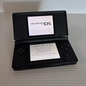 Nintendo DS Lite Black Handheld Console With Stylus + Charger - Free AU Post - Picture 1 of 14