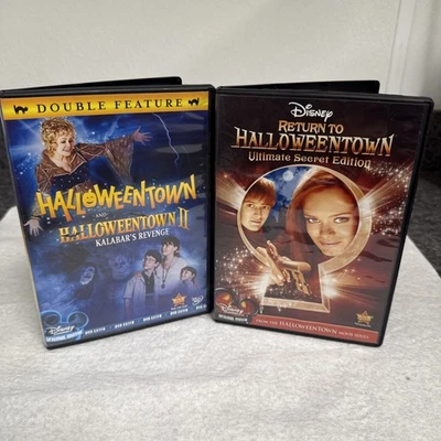 Halloweentown  / Halloweentown 2 / Return to Halloweentown (DVD) 3 Movie Bundle Foto 1 de 4