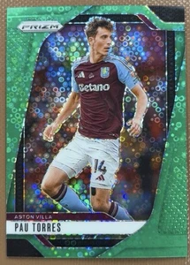 2024-25 Panini Prizm Pau Torres Green Choice Aston Villa 4/5 - Picture 1 of 2