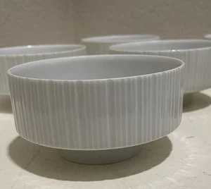 Tapio Wirkkala for Rosenthal “Variation” Porcelain Fruit Dessert Bowls set of 6 - Picture 1 of 9