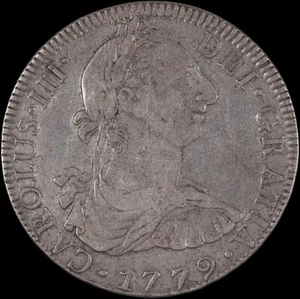 Mexico - 8 Reales - 1779 (Mo FF) Carolus III - Picture 1 of 2