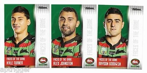 2017 NRL Traders Faces of the Game RABBITOHS 3 Card Set - Picture 1 of 1
