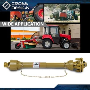 Gelenkwelle Gelenkwelle Gelenkwelle 1-3/8"x6 Keilverzahnung mit Rutschkupplung T4 31,5-41" Gelb Neu - Bild 1 von 12