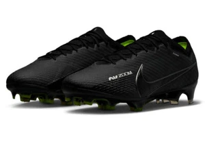 Nike Zoom Vapor 15 Elite FG Smoke Black Size US 7-12 Football Soccer Boots New✅ - Picture 1 of 9
