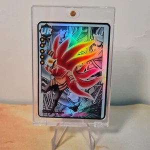 Naruto X Boruto Karte - BARYON MODE - Holo Foil HANDMADE Full Art UR - Ultra Rare - Bild 1 von 4