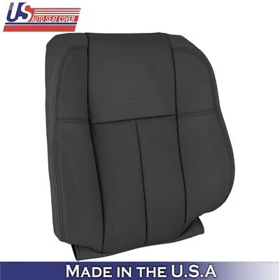 Cubierta de asiento superior de pasajero cuero negro para Infiniti M45 M35 2006-2010 sedán Foto 1 de 4
