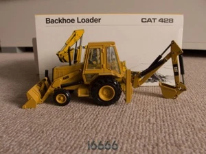 Caterpillar 428 Baumaschinen Modell 1:50 CAT / Kombilader / excavator, Bagger - Bild 1 von 3