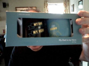 KIRKTON HOUSE DAD &  SON SLOGAN MUGS SET  BIRTHDAY CHRISTMAS  THIRST DRINKING  - Picture 1 of 1