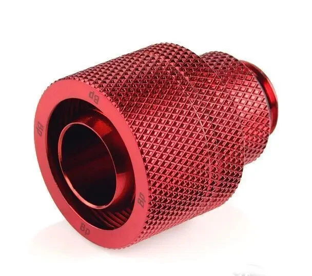 Bitspower Compression Fitting Rotary - G1/4 Deep Blood Red BP-DBRRCPF-CC5