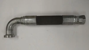 PARKER 1-1/2" FJIC SWIVEL TO 1-1/2" 90° CODE 61 SPLIT FLANGE HOSE ASSEMBLY - Picture 1 of 6