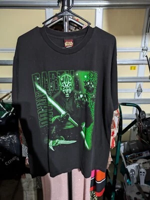 Camiseta grande vintage de Star Wars Darth Maul Foto 1 de 4