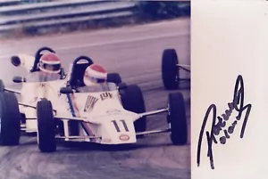 SIGNIERTES ROLAND RATZENBERGER FORMULA FORD VAN DIEMEN 1985 ORIGINAL FOTO AUTOGRAMM - Bild 1 von 3
