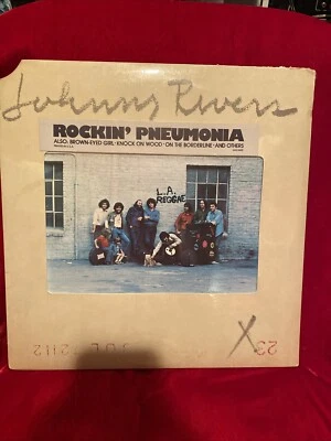 L.A Reggae-Johnny Rivers-Rockin’ Pneumonia-rare Die-Cut  SEALED LP ‘72 UAS-5650 - Image 1 of 3
