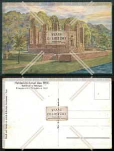 AK Rudolstadt Thüringen Heldendenkmal des RSC eingeweiht Pfingsten 1927 - Bild 1 von 1