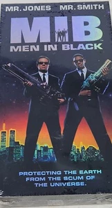 Men In Black Vhs Tape 1997 Columbia Pictures Holographic Cover SEALED Alien Tape - Picture 1 of 8