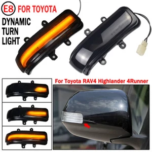 Dynamic Side Mirror Turn Signal Light Lamp For Toyota Sienna Tacoma 4Runner RAV4 - Picture 1 of 8