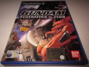 MOBILE SUIT GUNDAM FEDERATION VS. ZEON-SONY PS2-PAL-ITALIANO-COME NUOVO-COMPLETO - Foto 1 di 6
