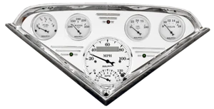 55 56 57 58 59 Chevy Truck Billet Aluminum Gauge Panel Dash Insert Instrument - Picture 1 of 1