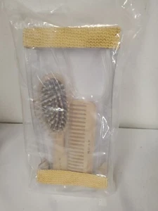 AVON 1999 Holzkamm & Haarbürste Set mit Etui New Old Stock - Bild 1 von 6