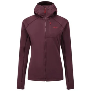 RAB WOMEN'S SUPERFLUX JACKET ZIP THERMAL STRETCH HIKING RED FLEECE 8,10,12,14 - Picture 1 of 1