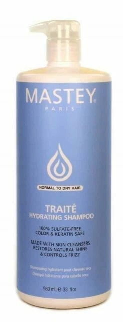 MASTEY Traite Cream Shampoo for Normal to Dry Hair 33oz