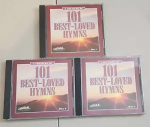 101 Best Loved Hymns Treasury 3 CD Set Heartland Music Vintage 90s - Picture 1 of 2