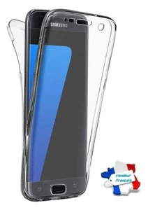 Custodia Silicone Gel Protezione Integrale 360° ~ Samsung Galaxy S7 Edge / - Picture 1 of 12