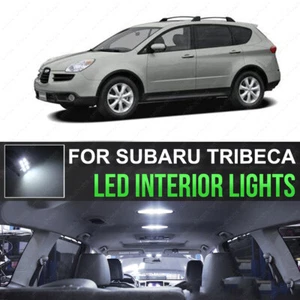 For 2006-2007 Subaru Tribeca B9 Reverse 6000K White Interior LED Lights 15pcs - Picture 1 of 11