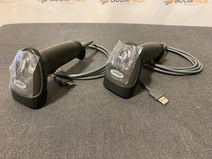 LOT OF 2 Symbol LS2208-SR20007R-UR Barcode scanner - Picture 1 of 4