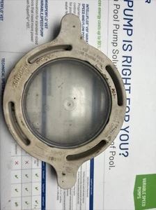 Pentair, Pump Cover P/N 350091 Lid Clamp P/N 350090 Almond USED - Picture 1 of 2