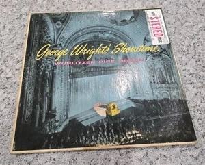 George Wright Showtime Wurlitzer Pipe Organ Lp Vinyl Record Vintage Vtg 12" - Picture 1 of 2