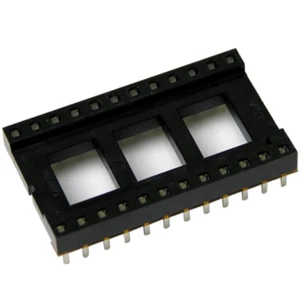 20 PCS IPI 24 PIN 24PIN IC SOCKET ORIGINAL OEM PARTS DC# 8848 - Picture 1 of 1