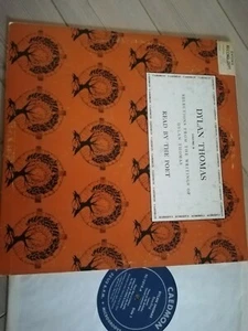 DYLAN THOMAS VOL.II READ BY THE WRITINGS OF POET 1957 MONO LP N/MINT CAEDMON - Picture 1 of 7