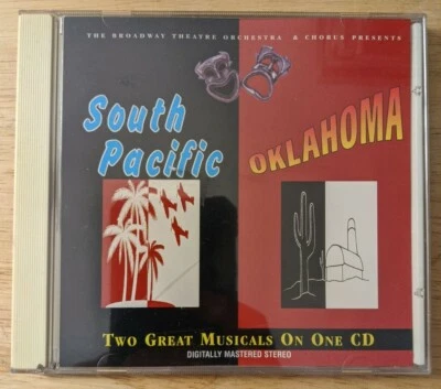 The Broadway Theater Orchestra South Pacific Oklahoma Musical CD 1 Disc  Foto 1 de 4