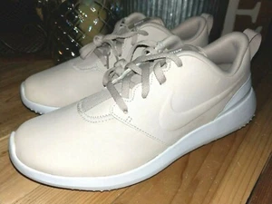 Nike Roshe G Premium Golf Light Bone AA1853 001 Women's Size 9.5 - Picture 1 of 4