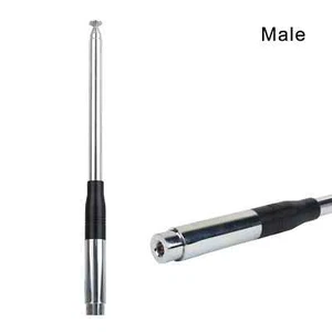 Stretched 27Mhz CB Antenna BNC SMA 51in for Cobra Midland Uniden Maxon Anytone - Zdjęcie 1 z 13