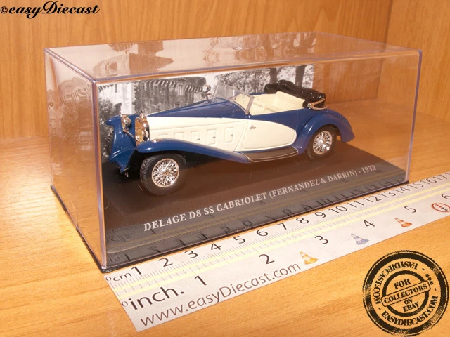 DELAGE D8-SS COUPE FERNANDEZ & DARRIN 1932 1:43 MINT! - Image 1 of 1