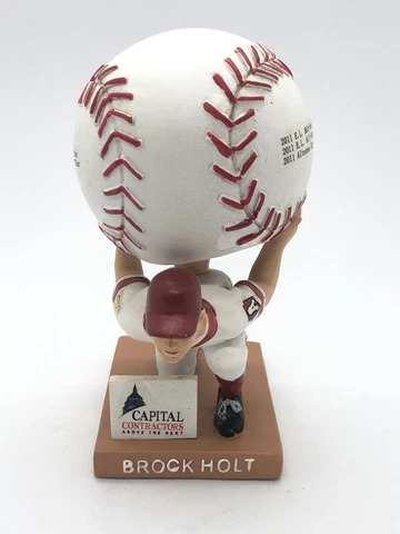 Brock Holt Altoona Curve Big Baseball Bobble CURVE SGA BASEBALL BOBBLE Cover