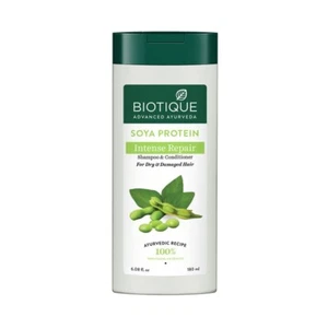 Biotique Ayurveda Bio Soya Protein Fresh Nourishing Shampoo | 180 ml, - Picture 1 of 4
