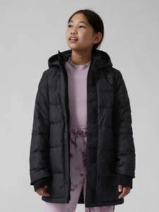 Athleta Girl $168.00 Snow Day Down Jacket, Size XXL/16 Black - Picture 1 of 4